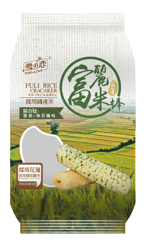 雪之戀/富麗米棒/蛋黃.海苔綜合  |產品介紹|常溫|膨化纇