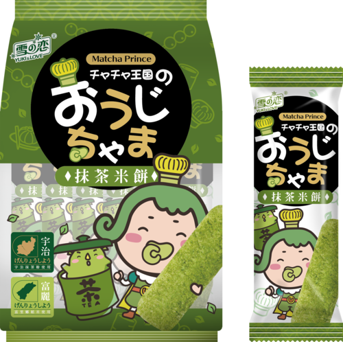 雪之戀/茶茶小王子/米餅/宇治抹茶產品圖