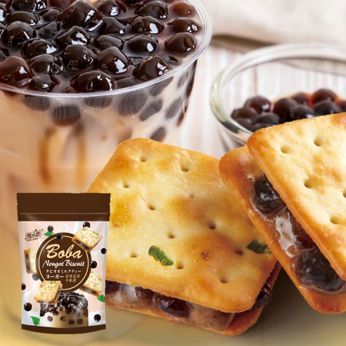 雪之戀/珍珠奶茶牛軋餅