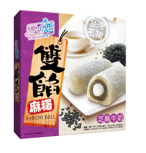 雙餡麻糬/芝麻牛奶