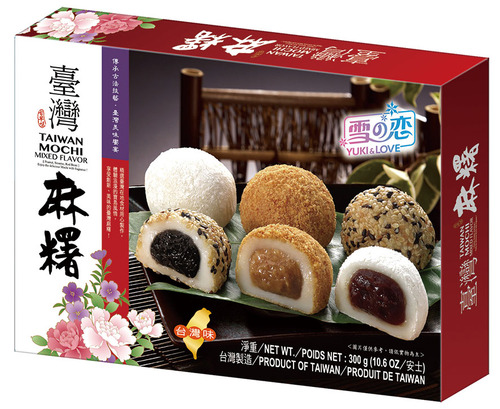 綜合麻糬(紅花芝)