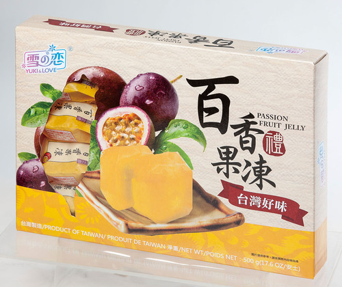 雪之戀/百香果果凍產品圖